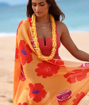 POG Pareo with Hawaiian Airlines