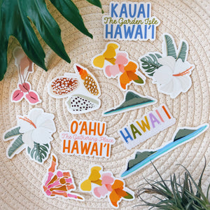 Kauai Hawaii Sticker | Hawaiian Island Sticker