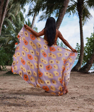 Hau Blossom Pareo: 67 x 43 in