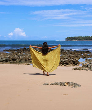 Kalo Glow Pareo: 67 x 43 in