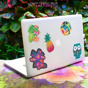 KAUAI GECKO STICKER - LARGE