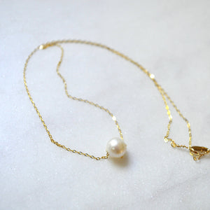 Floating Freshwater Pearl Necklace