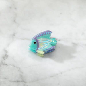 Mini Seafoam Reef Fish Hair Clip Claw