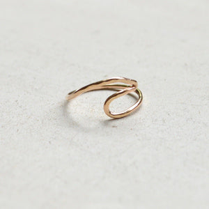 Wave Ring in Sterling or Gold