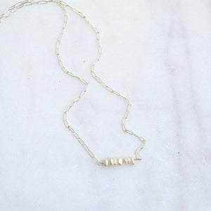 Tiny Freshwater Pearl Necklace