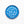 Support Your Local Surf Shop Iron on Patch - Blue & White