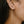 Italian Glass Bead with Chain Dangle Earrings