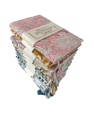 COTTON JOURNAL RAINBOW COLLECTION - 4" x 6"