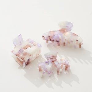 Lilac Cloud S/M - Assorted Claw Clips