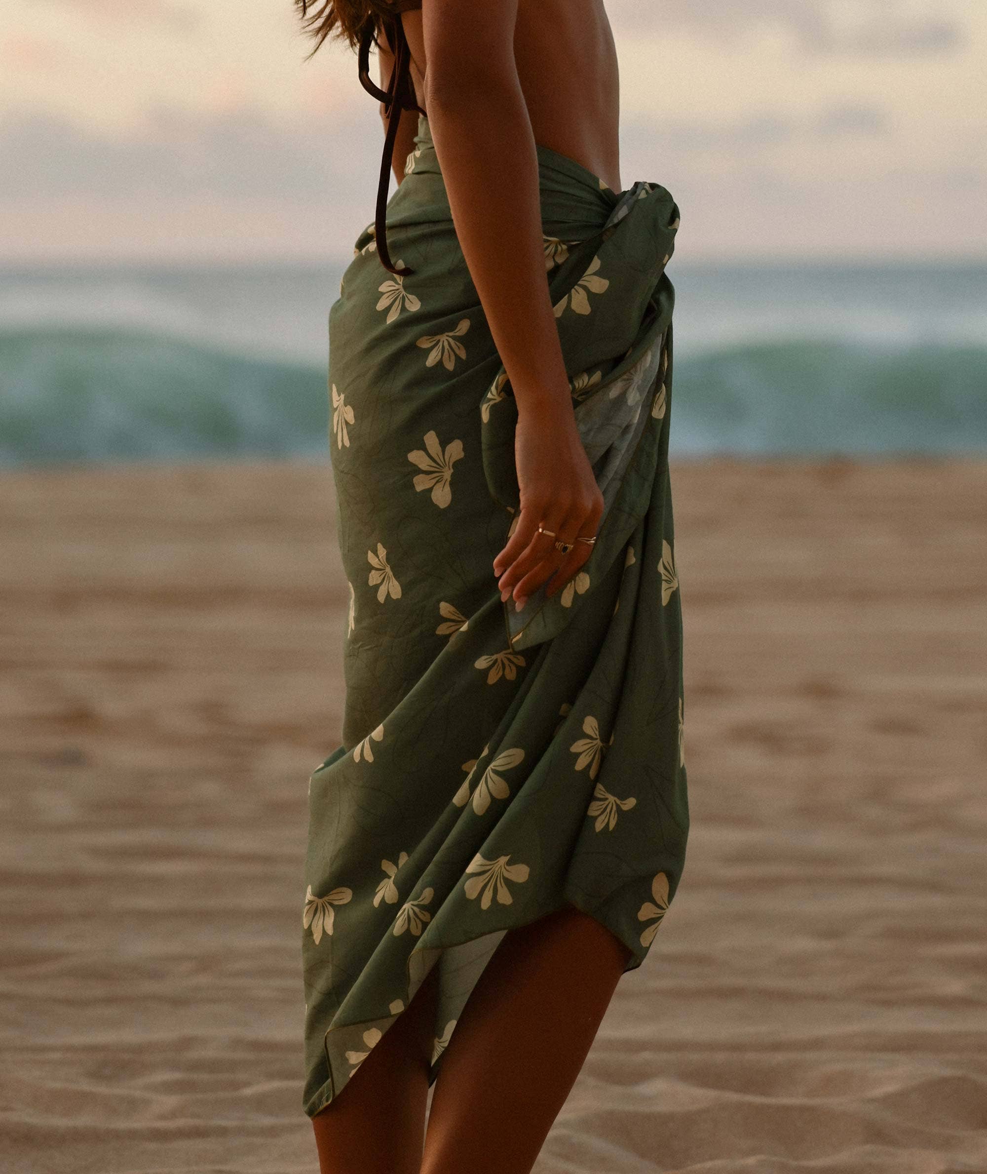 Organic Cotton Pareo Hawaiian-Inspired