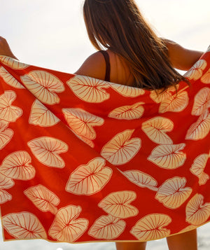 Beach Towel - Kalo ʻUla