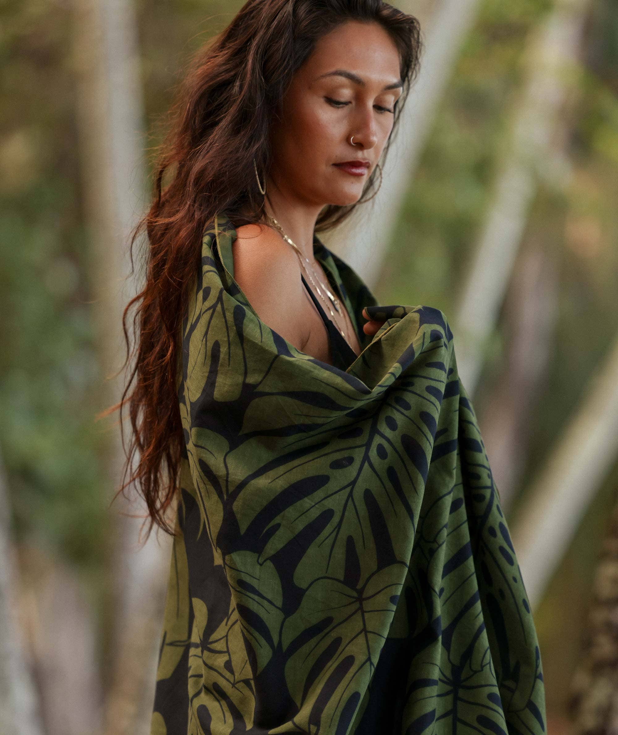 Organic Cotton Pareo Hawaiian-Inspired