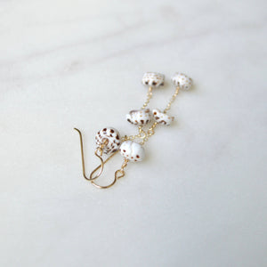 Dangling Puka Shell Earrings
