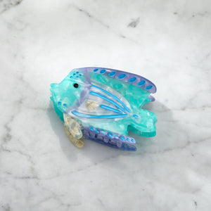 Reef Fish Hair Eco Friendly  Clip Claw Seafoam - Large
