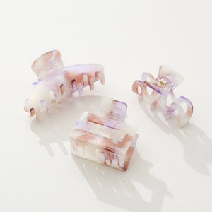 Lilac Cloud S/M - Assorted Claw Clips