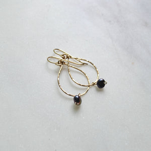 Mini Peacock Pearl Teardrops 