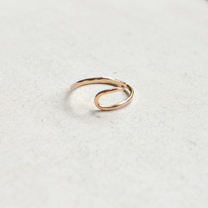 Wave Ring in Sterling or Gold