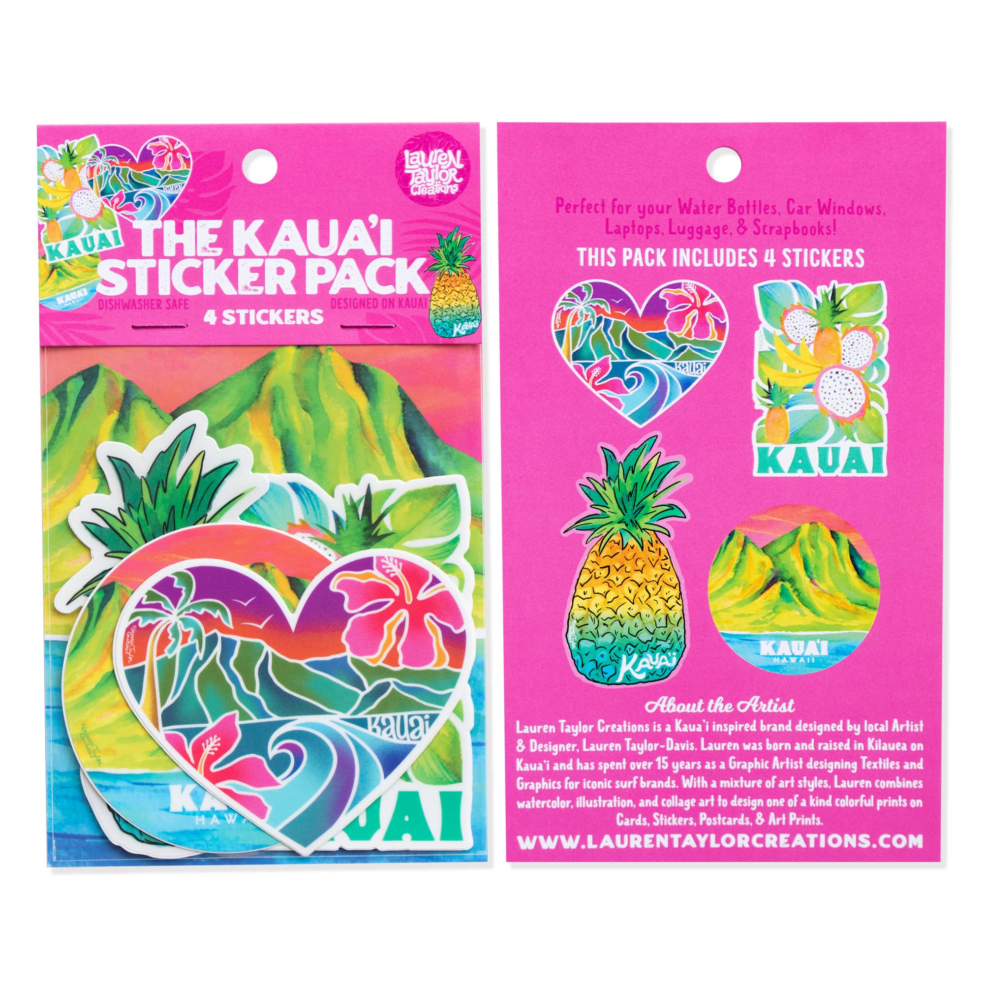 THE KAUAI STICKER PACKS