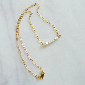 Tiny Freshwater Pearl Necklace