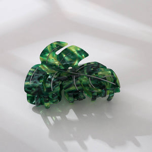 Monstera Leaf Claw Clip - Large