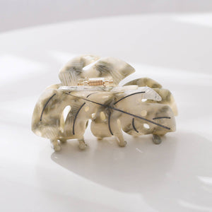 Monstera Leaf Claw Clip - Large