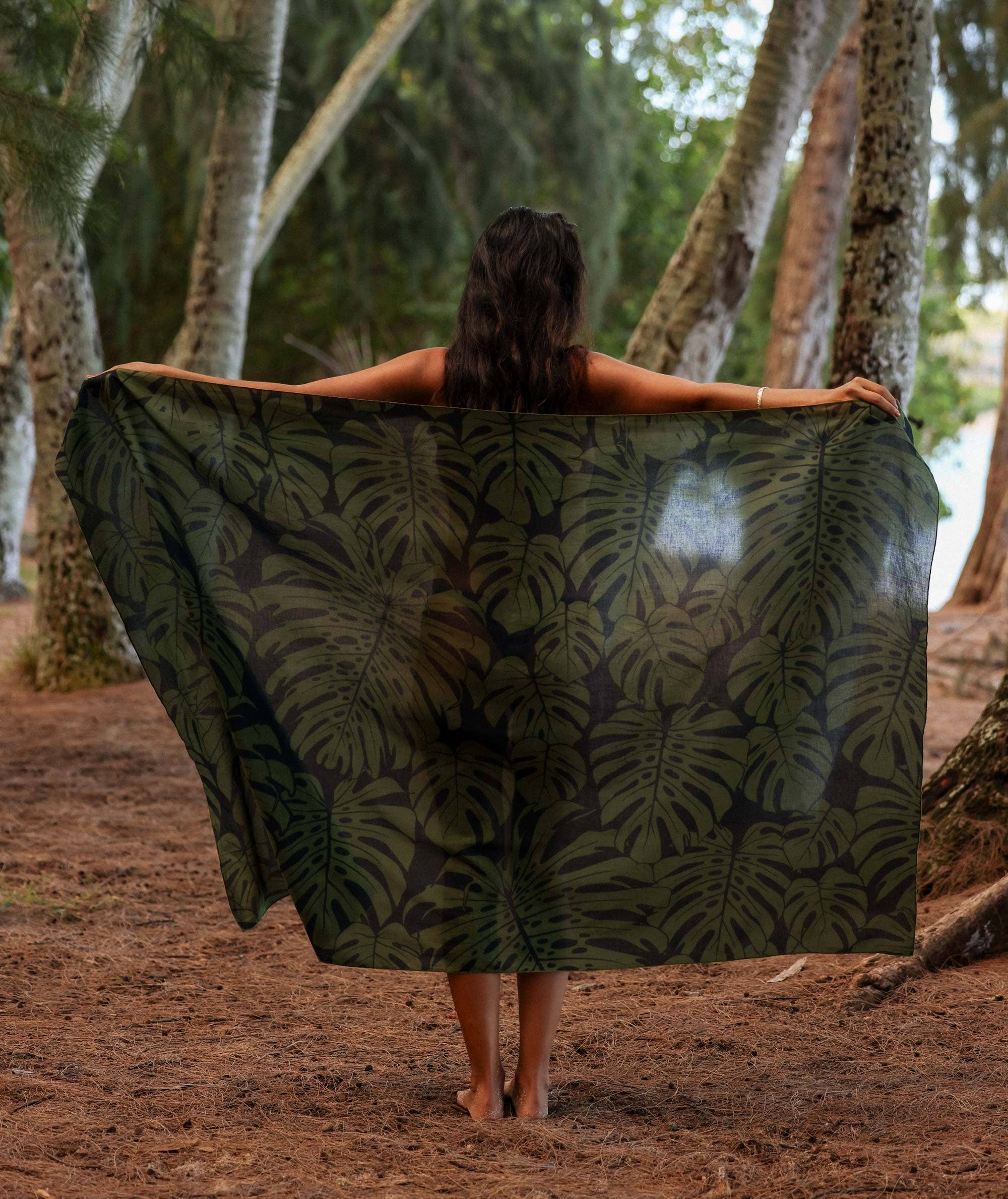 Organic Cotton Pareo Hawaiian-Inspired