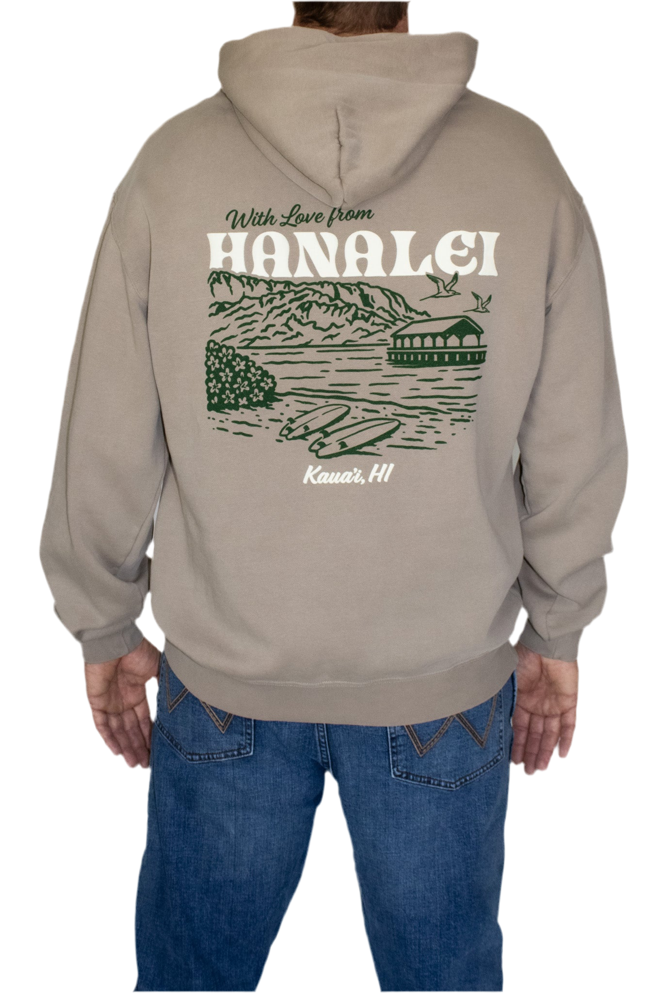 With Love Hanalei Hoody Taupe