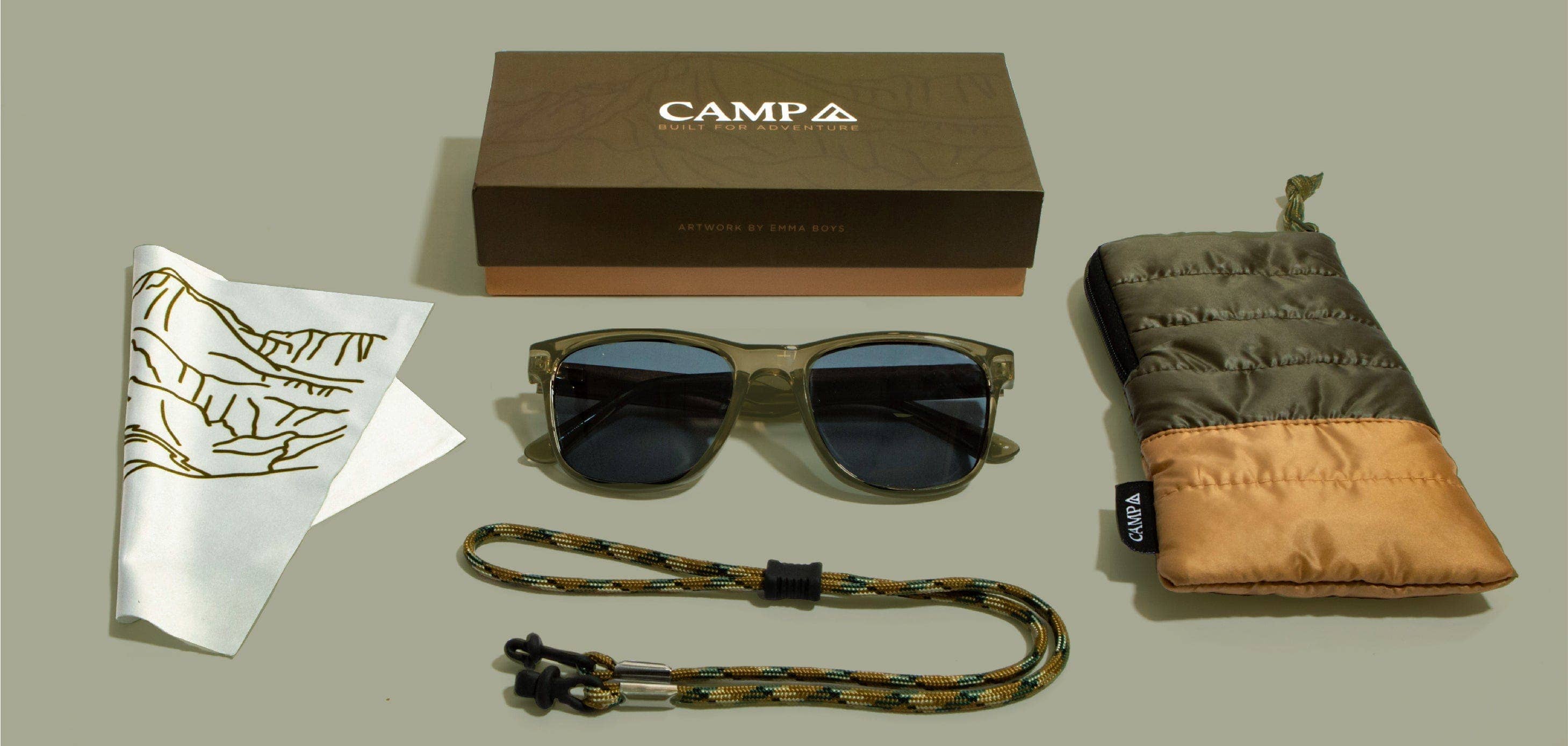 CAMP Trail Sunglasses - Performance Outdoor Sunglasses for Everyday Adventure