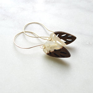 Walnut Leaf Earring