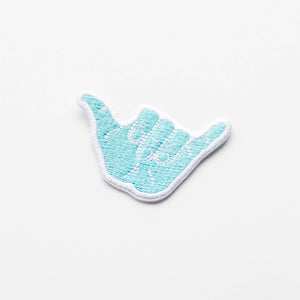 Hang Loose Hand Embroidered Iron on Patch - Shaka