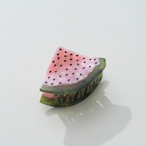 Pink Watermelon Claw Clip - Small