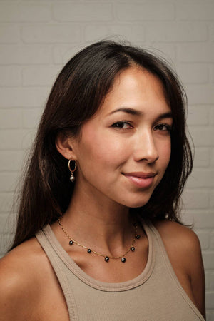 Tahitian Pearl Huggies