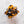 Tortoise Rose Hair Clip Claw