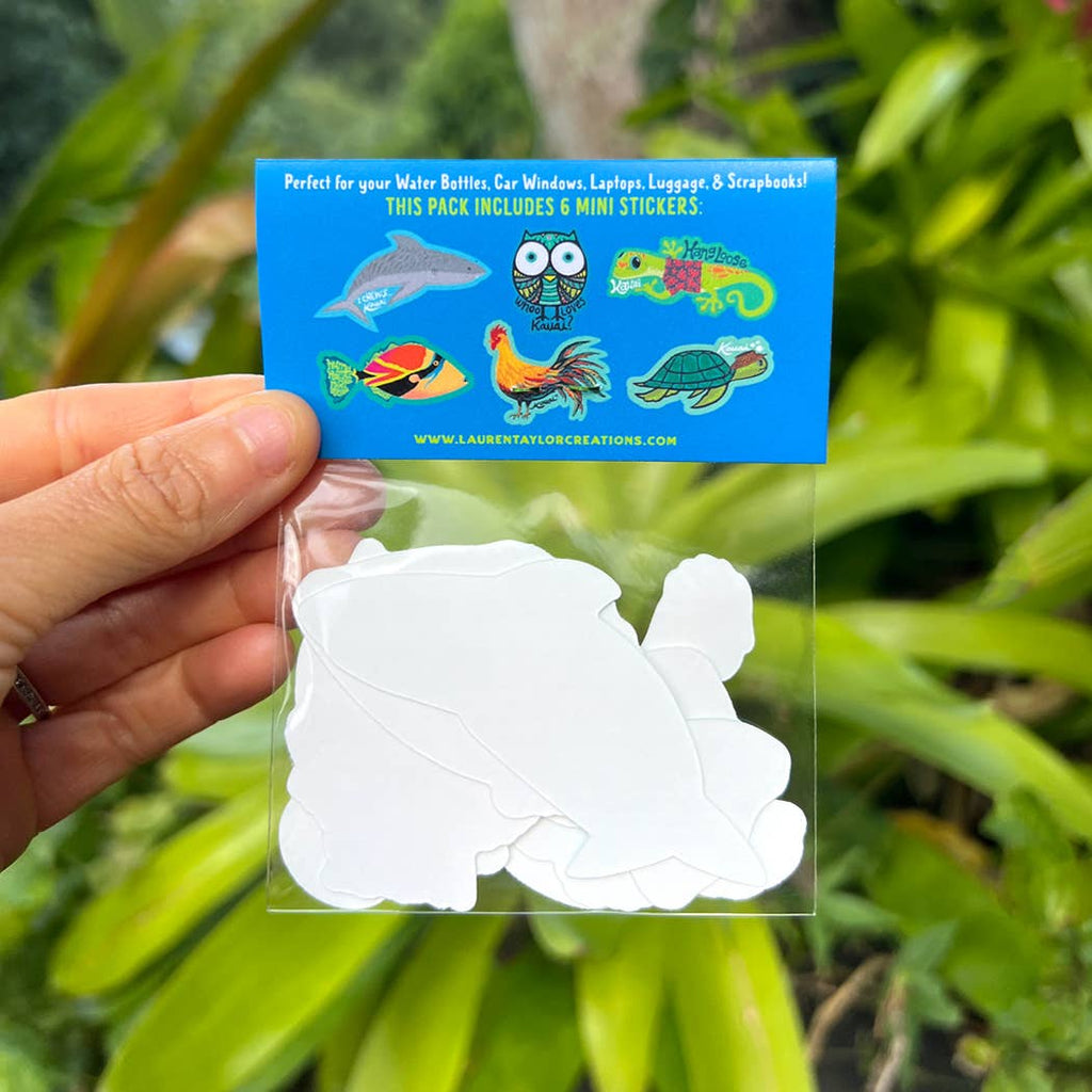 THE MINIS : Assorted Sticker Pack Collection Featuring Mini Designs and Characters