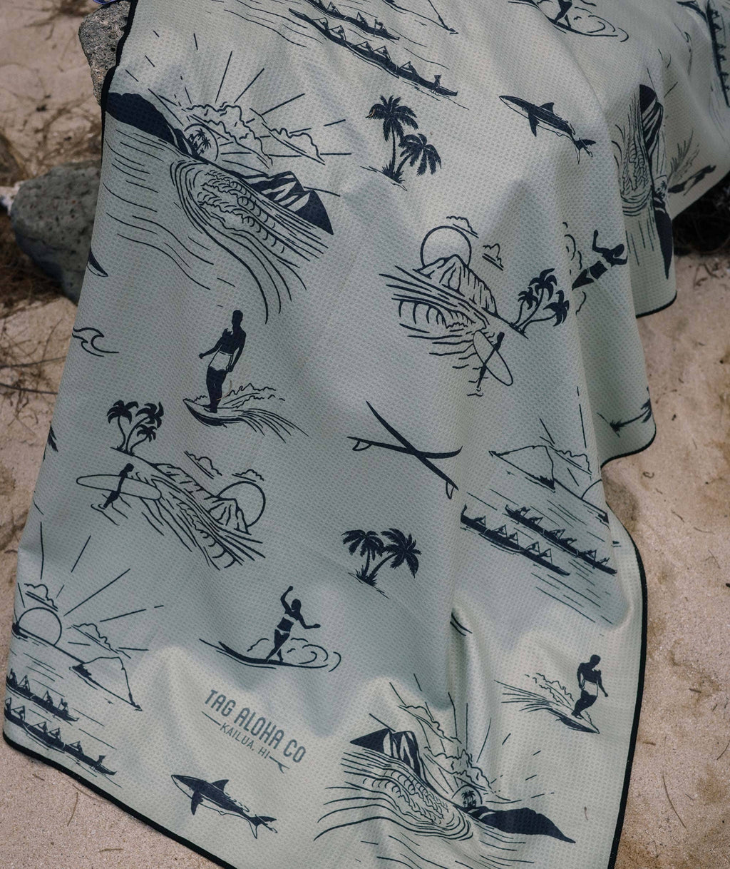 Beach Towel - Popoia