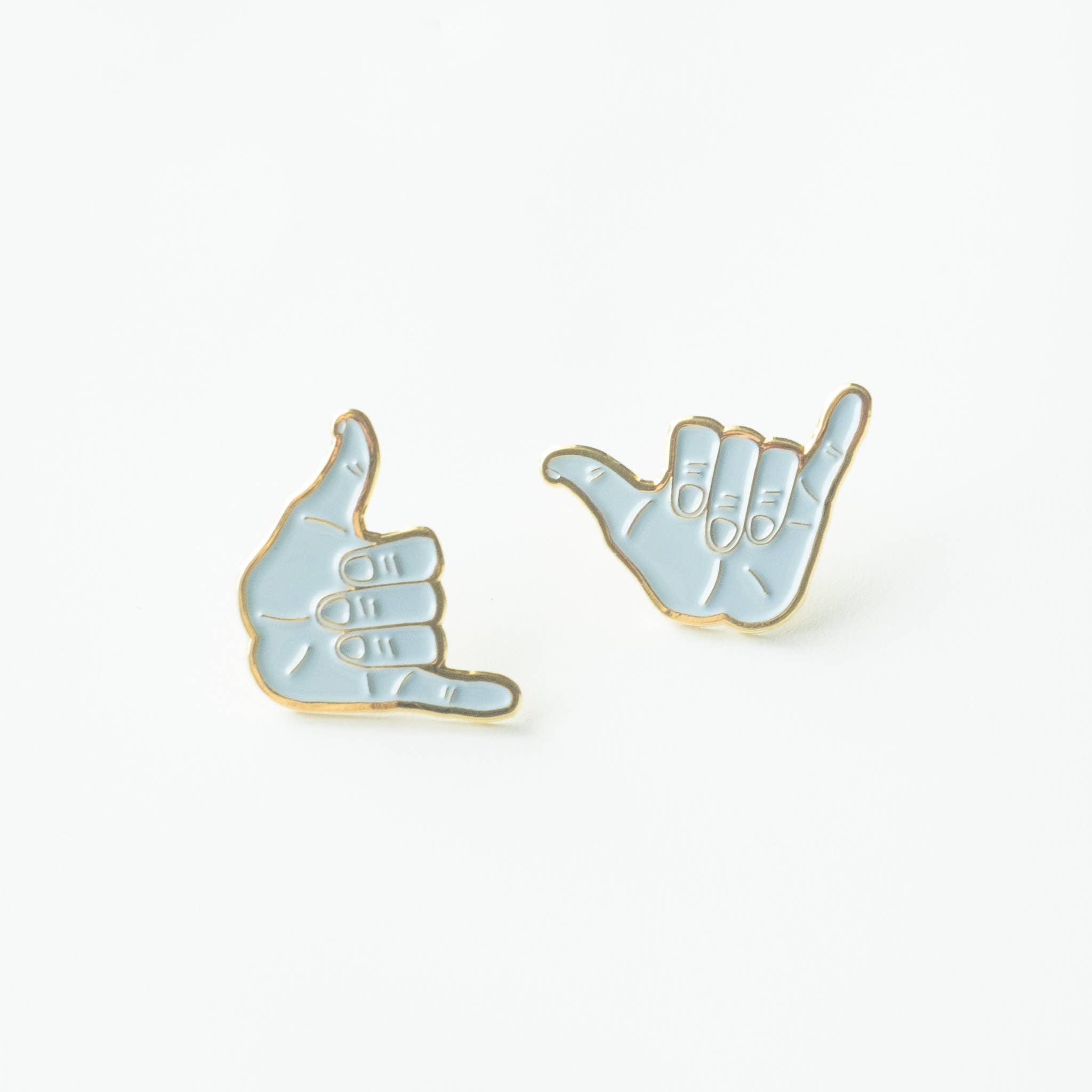 Enamel Pin - Hang Loose Hand - Shaka