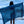 Navy 'Opihi Organic Cotton Pareo
