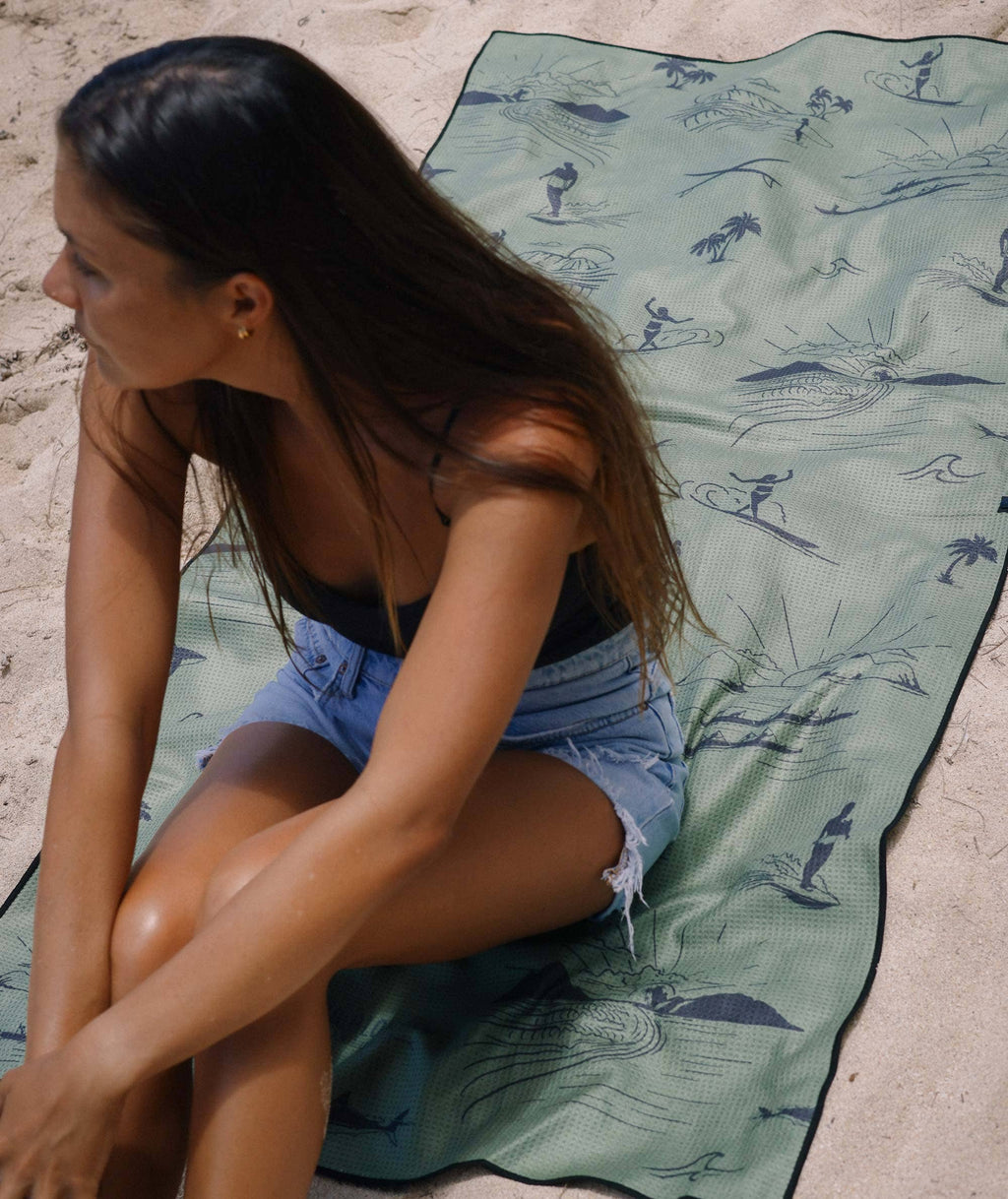 Beach Towel - Popoia