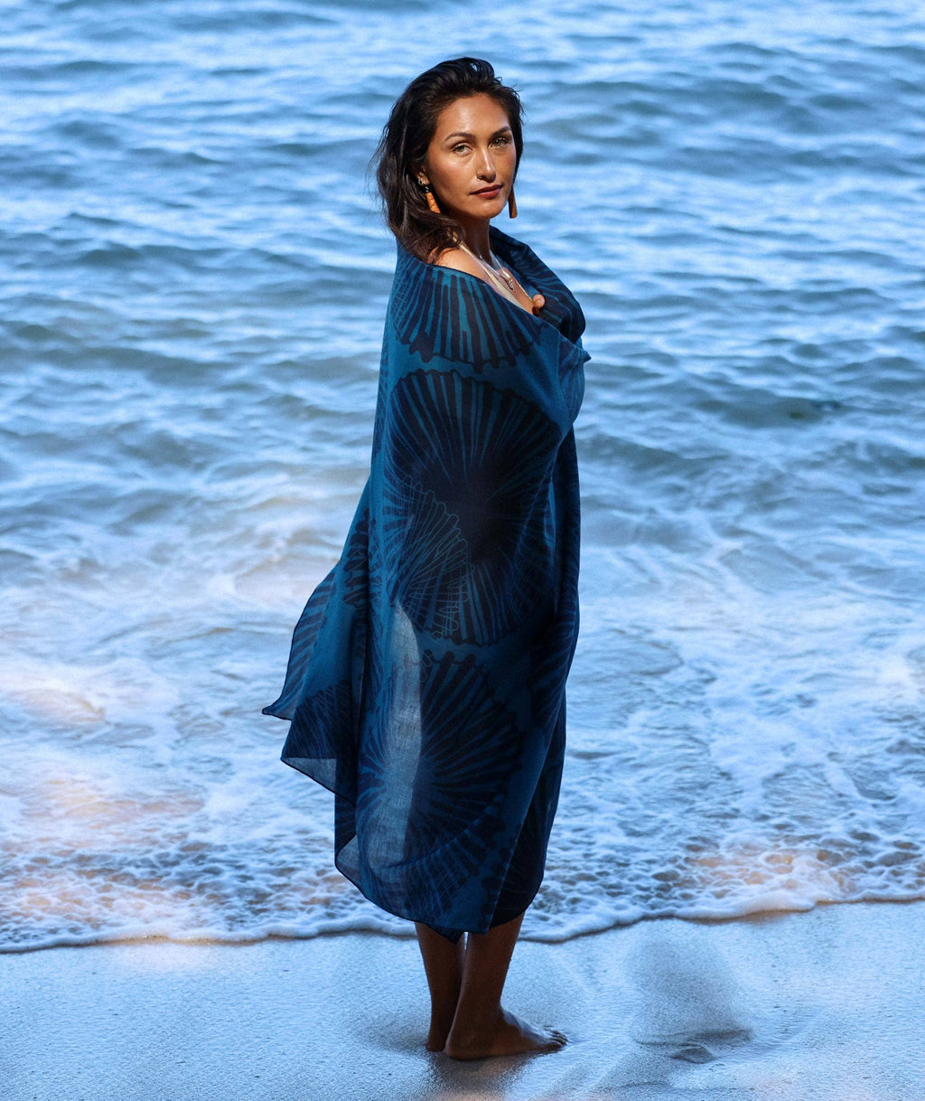 Organic Cotton Pareo Hawaiian-Inspired