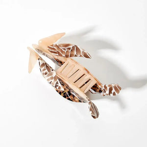 Brown Honu Turtle Claw Clip
