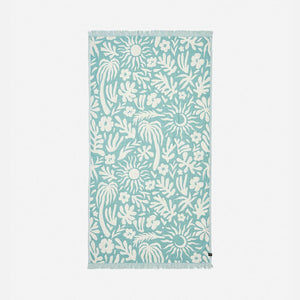 Sunny Driftweave Turkish Towel - Sky Blue