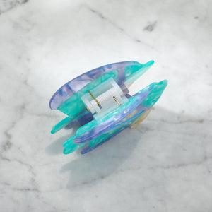 Reef Fish Hair Eco Friendly  Clip Claw Seafoam - Large