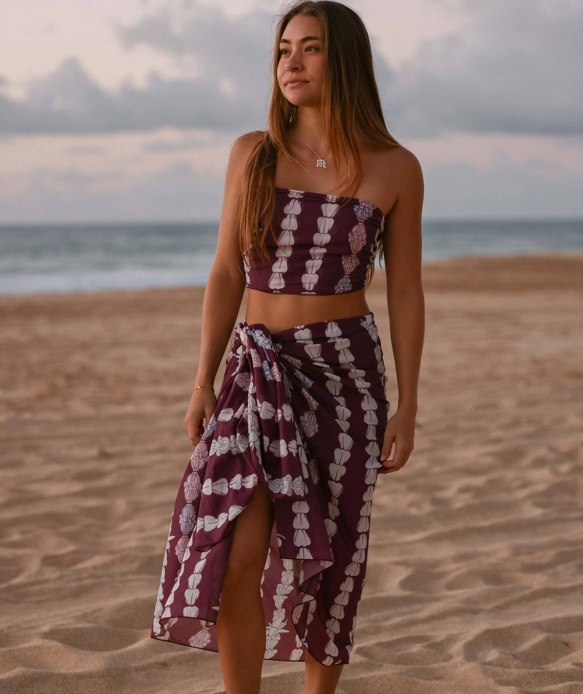 Organic Cotton Pareo Hawaiian-Inspired