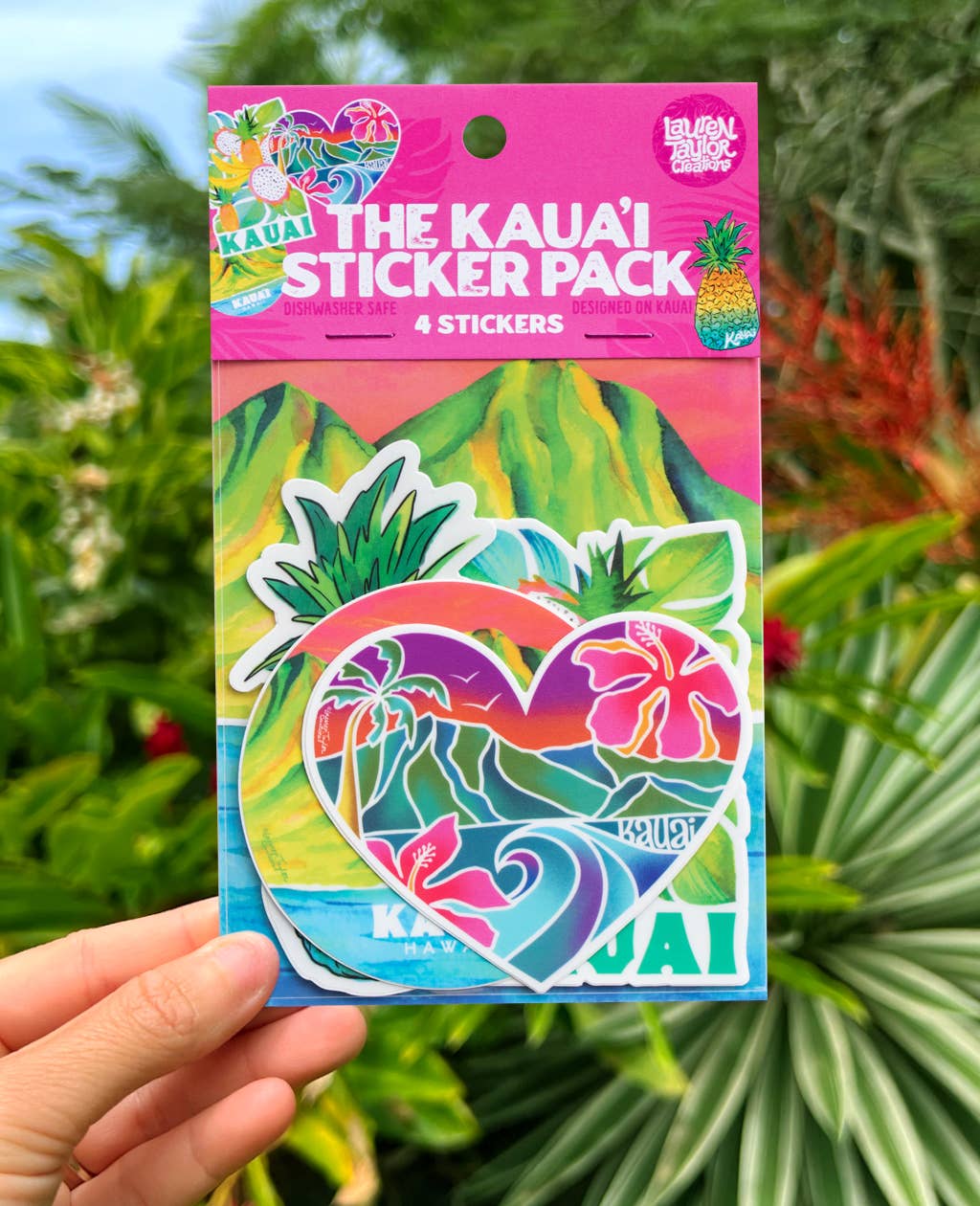 THE KAUAI STICKER PACKS