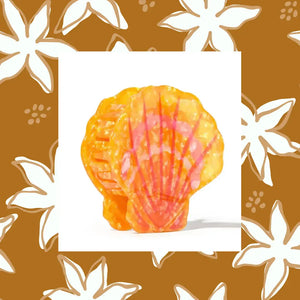 Sunrise Shell Claw Clip