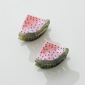 Pink Watermelon Claw Clip - Small