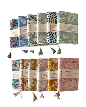 COTTON JOURNAL RAINBOW COLLECTION - 4" x 6"
