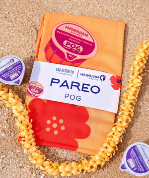 POG Pareo with Hawaiian Airlines