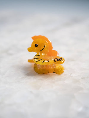 Seahorse Hair Clip Eco-Friendly Claw, Mini