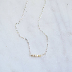 Tiny Freshwater Pearl Necklace